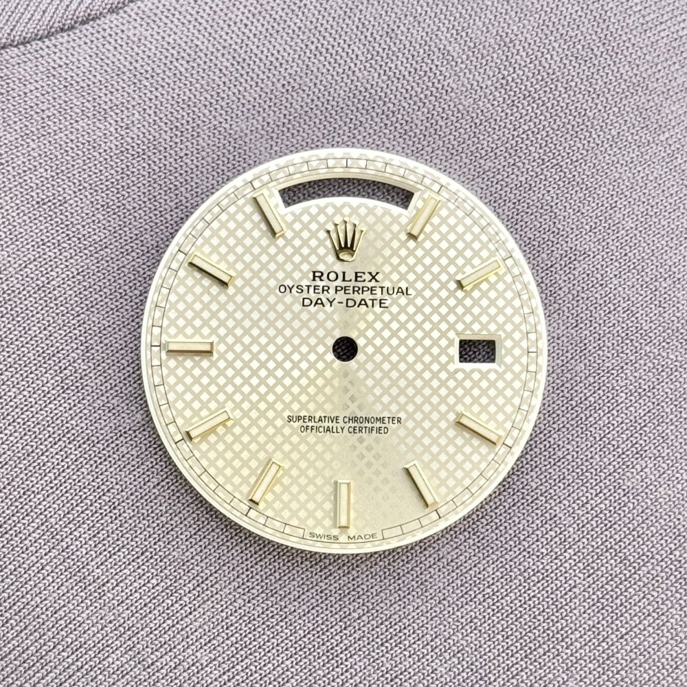 DAY-DATE 40MM SILVER INDEX DIAL