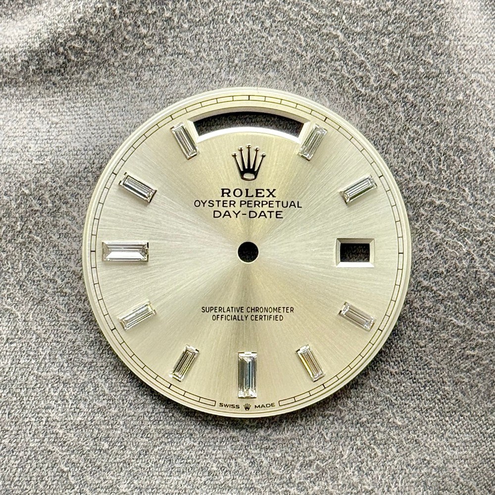 DAY-DATE 40MM SILVER DIAMOND DIAL