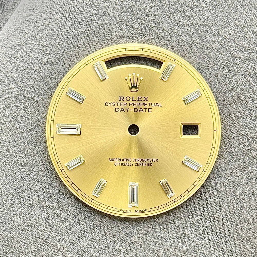 DAY-DATE CHAMPAGNE BAGUETTE DIAMOND DIAL