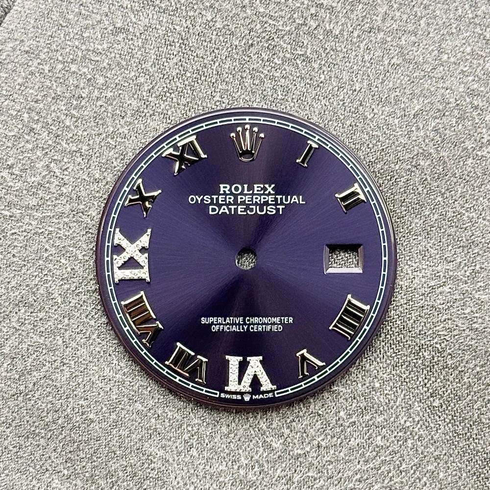 DATEJUST PURPLE ROMAN DIAMOND VI,IX  DIAL
