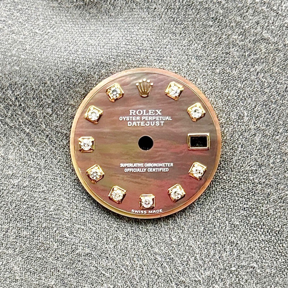 DATEJUST BLACK MOP DIAMOND DIAL