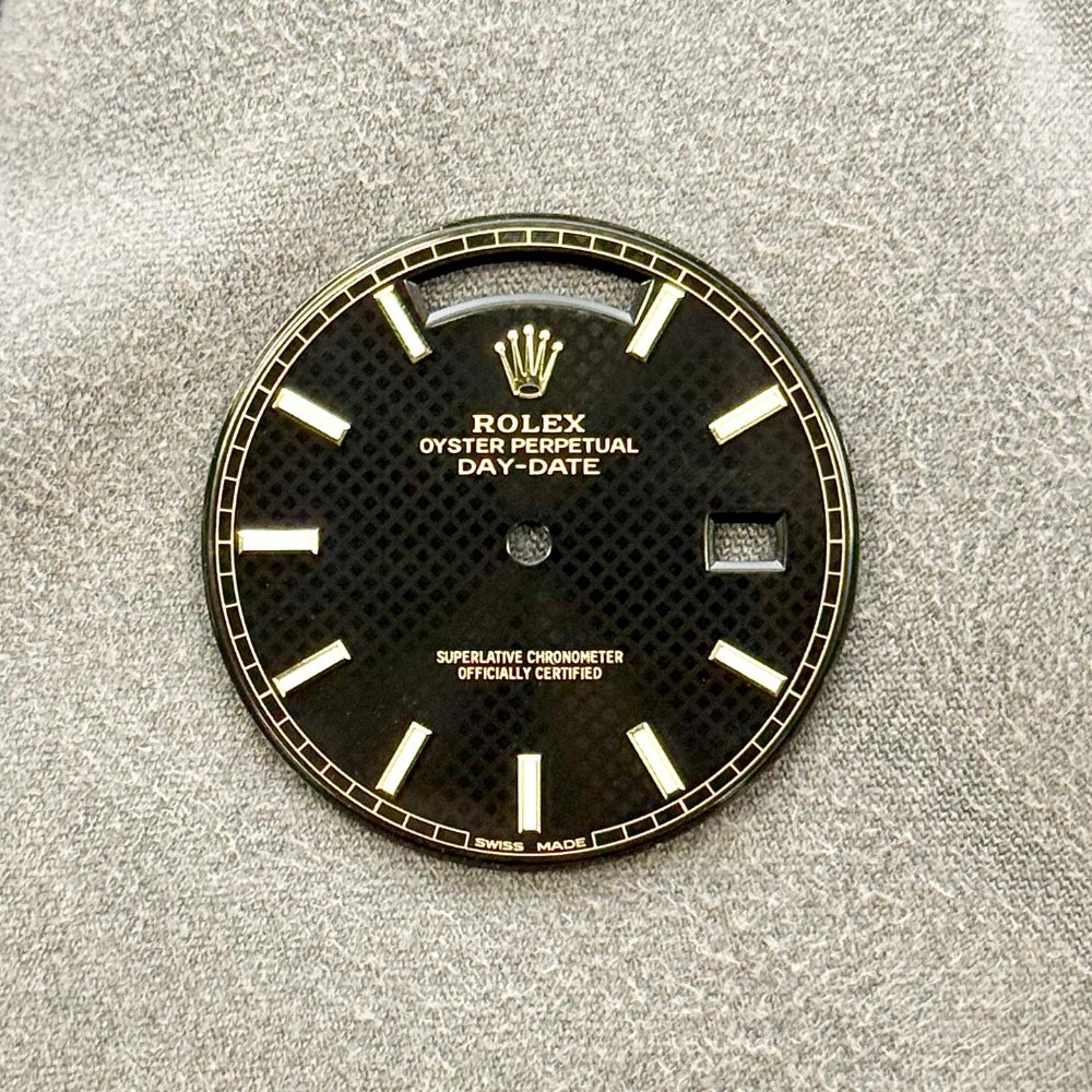 DAY-DATE BLACK INDEX DIAL