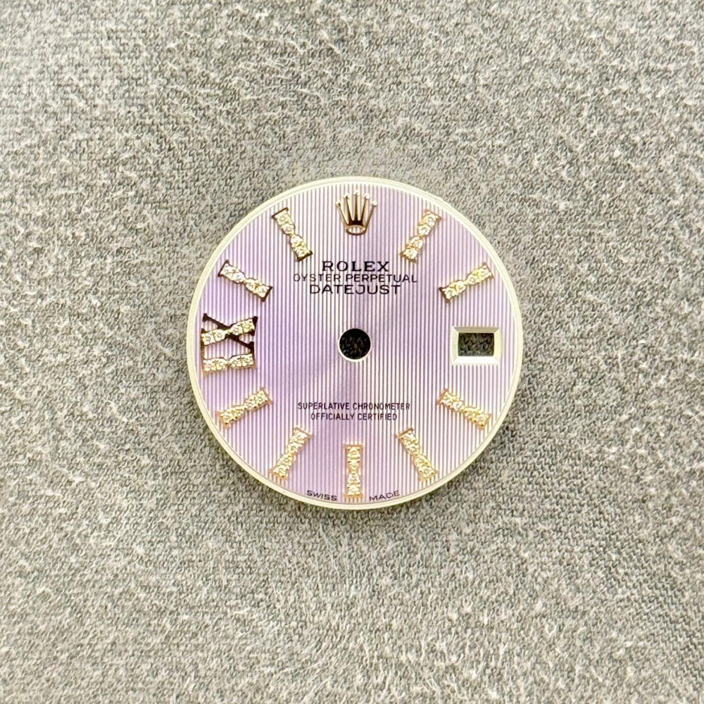 DATEJUST PURPLE TAPESTRY DIAMOND INDEX, IX DIAL