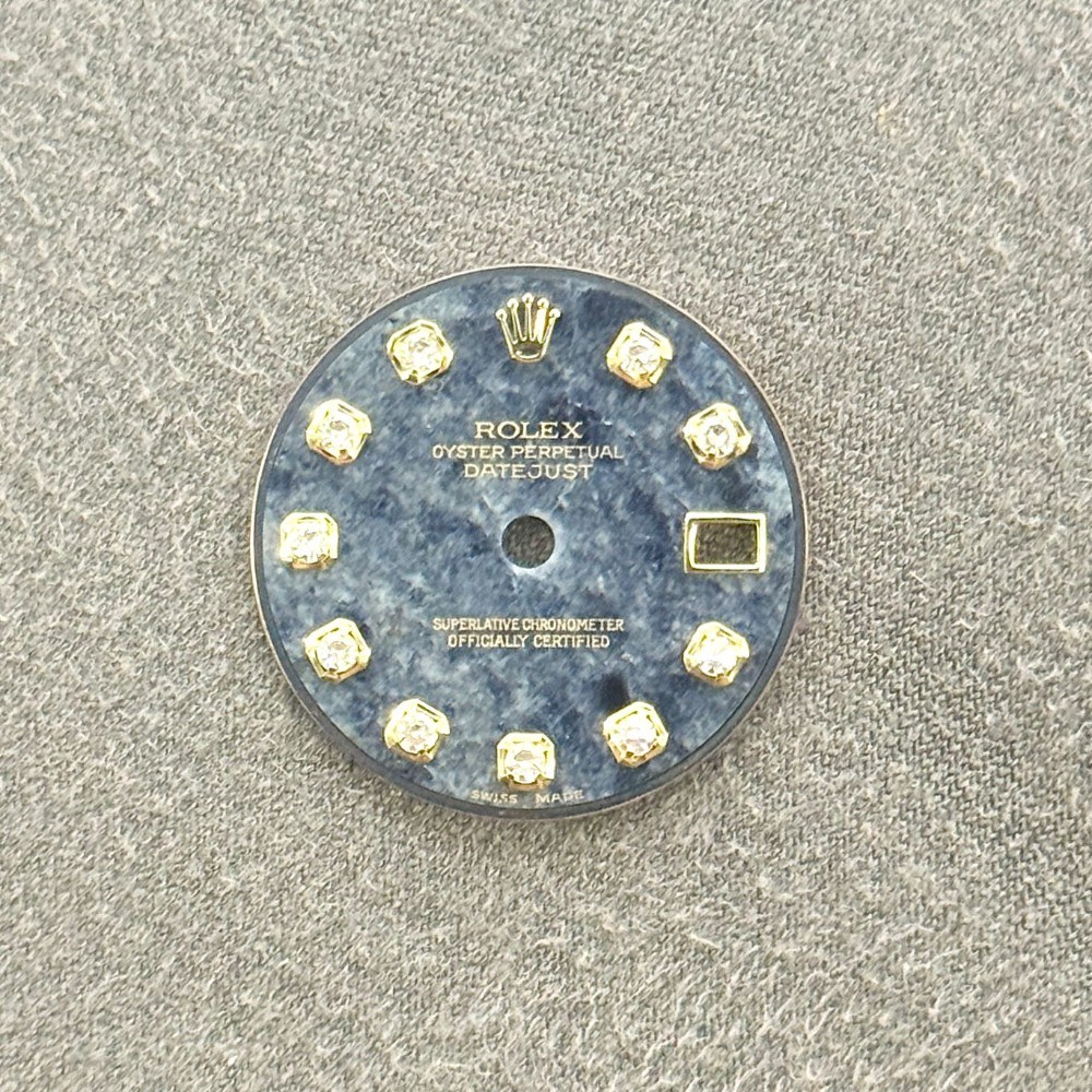 DATEJUST BLUE AVENTURINE STONE DIAMOND DIAL