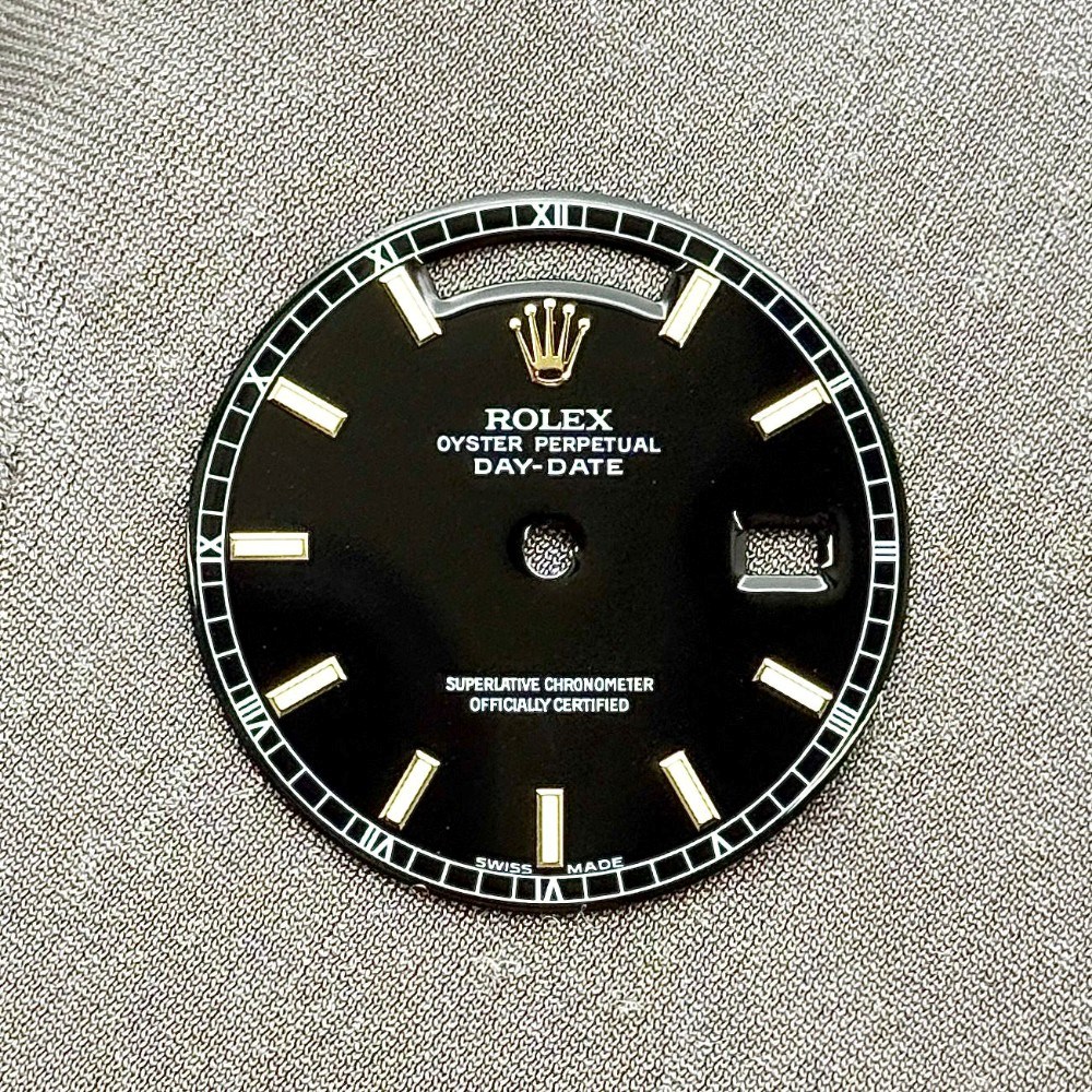 DAY-DATE BLACK INDEX DIAL